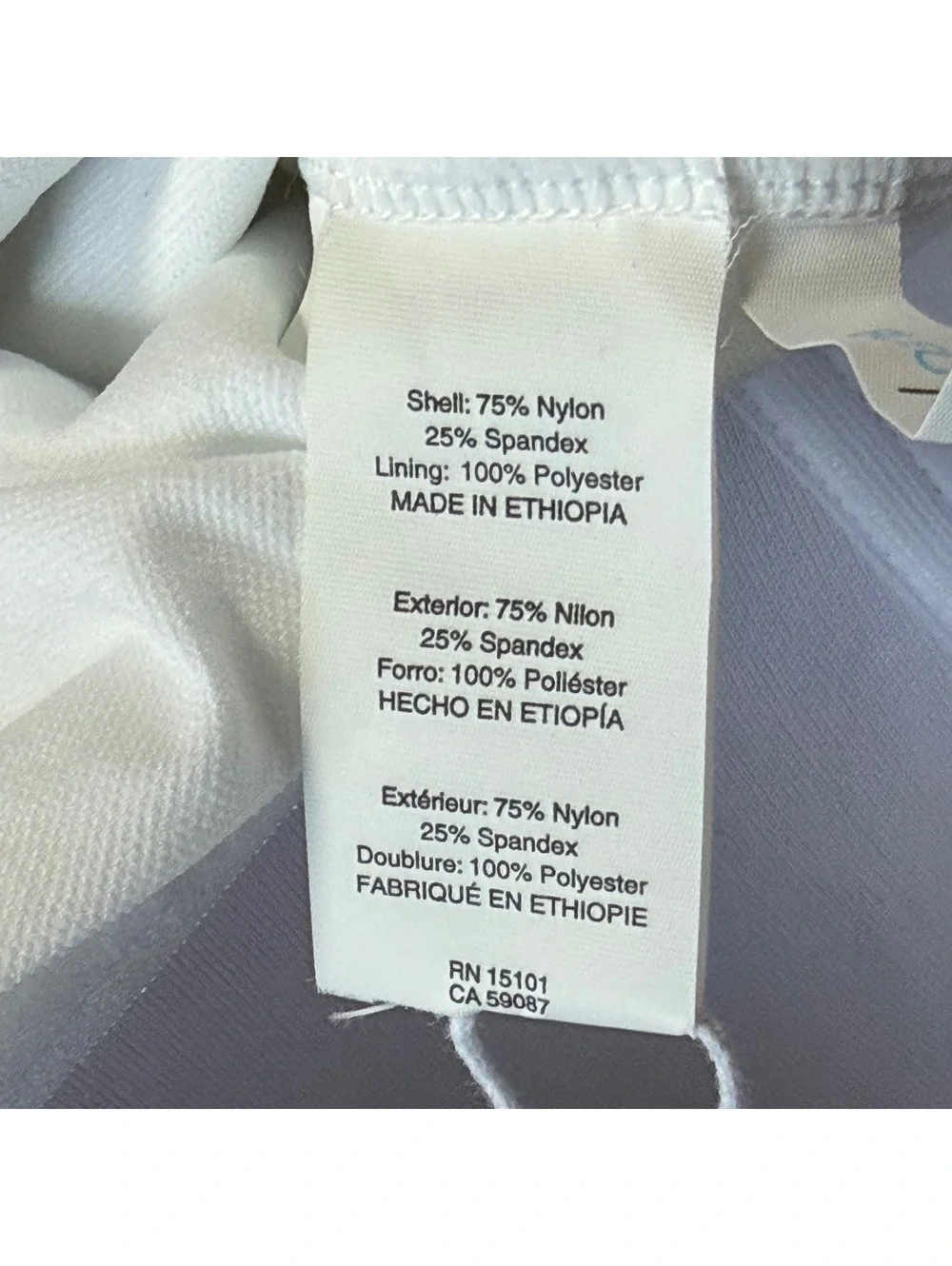 BLEU ROD BEATTIE size 12 white bandeau one piece strapless Bandeau Swimsuit NWT